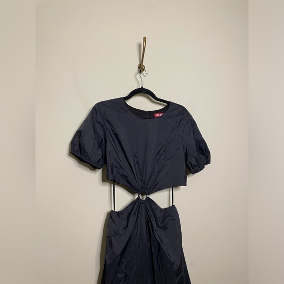 STAUD Calypso Midi Dress Black - Picture 6 of 8